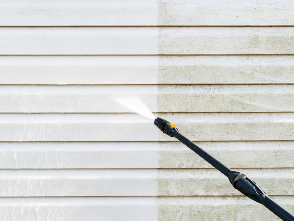 pressure washing